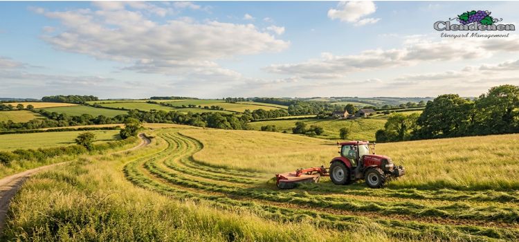 Agricultural Field Mowing