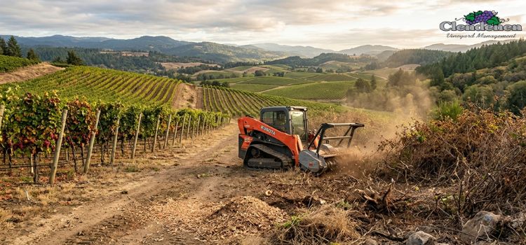 Vineyard Brush Clearing