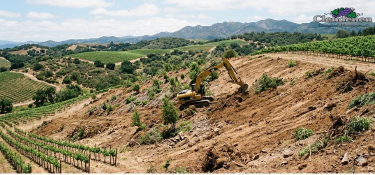 Vineyard Land Clearing